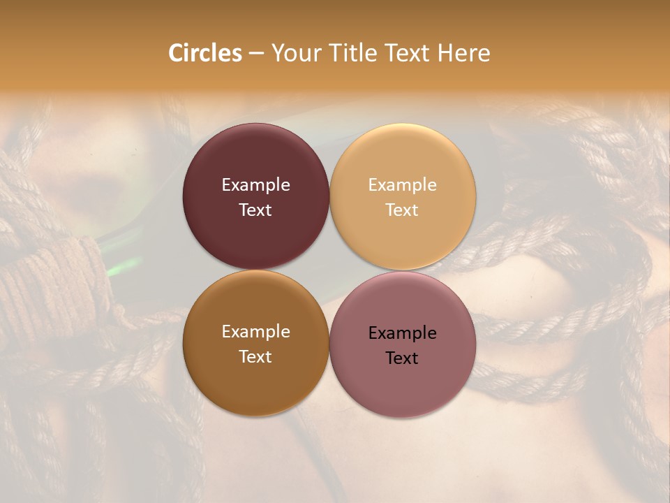 Wood Parchment Drink PowerPoint Template