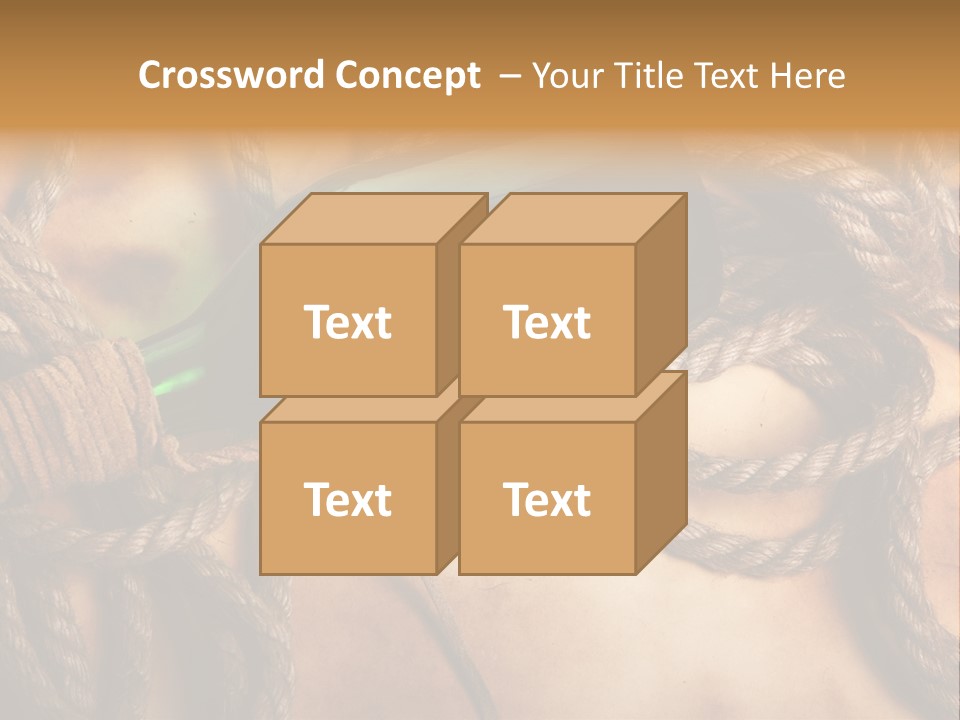 Wood Parchment Drink PowerPoint Template