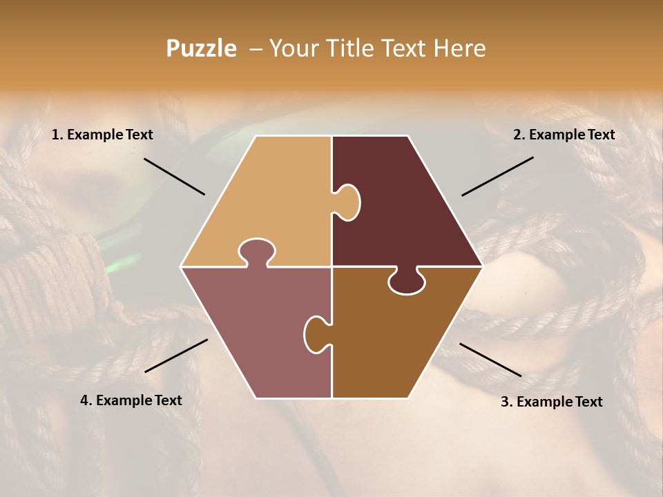 Wood Parchment Drink PowerPoint Template