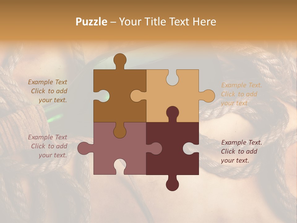 Wood Parchment Drink PowerPoint Template