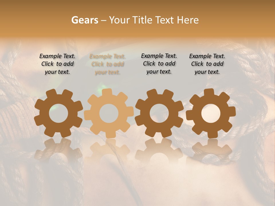 Wood Parchment Drink PowerPoint Template