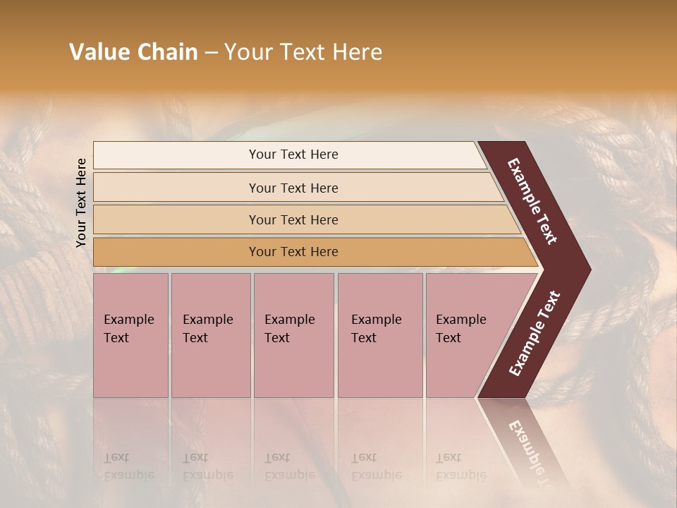 Wood Parchment Drink PowerPoint Template