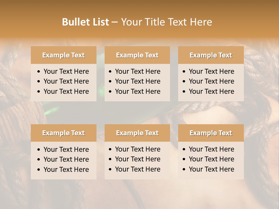 Wood Parchment Drink PowerPoint Template