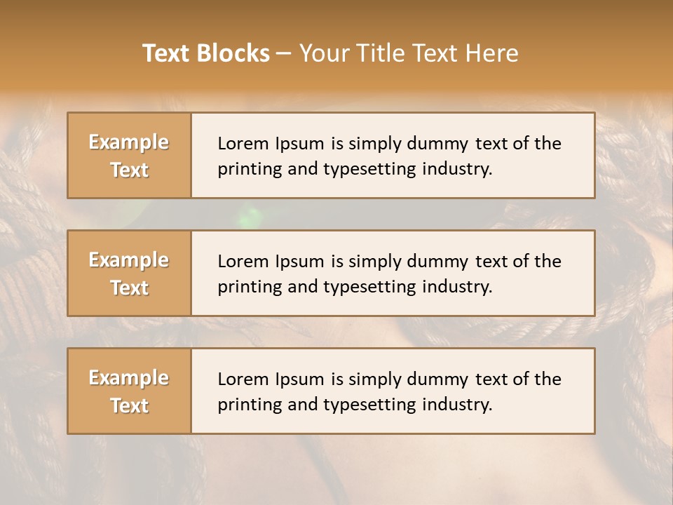 Wood Parchment Drink PowerPoint Template