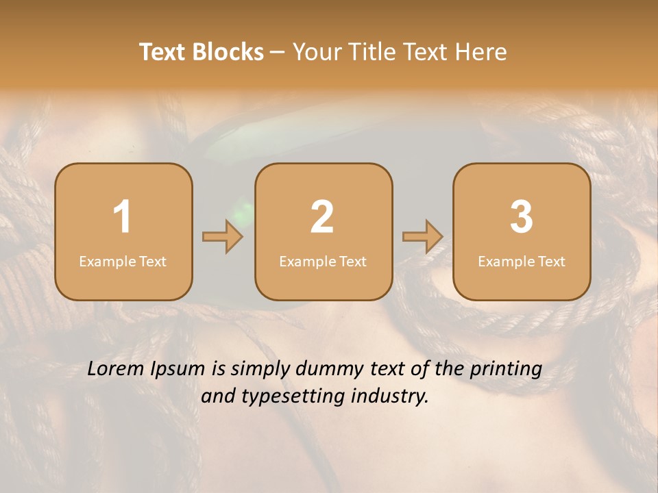 Wood Parchment Drink PowerPoint Template