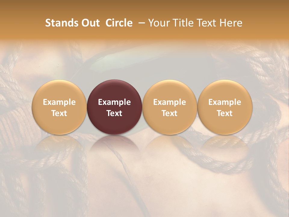 Wood Parchment Drink PowerPoint Template