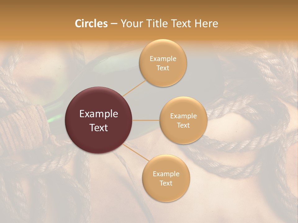 Wood Parchment Drink PowerPoint Template