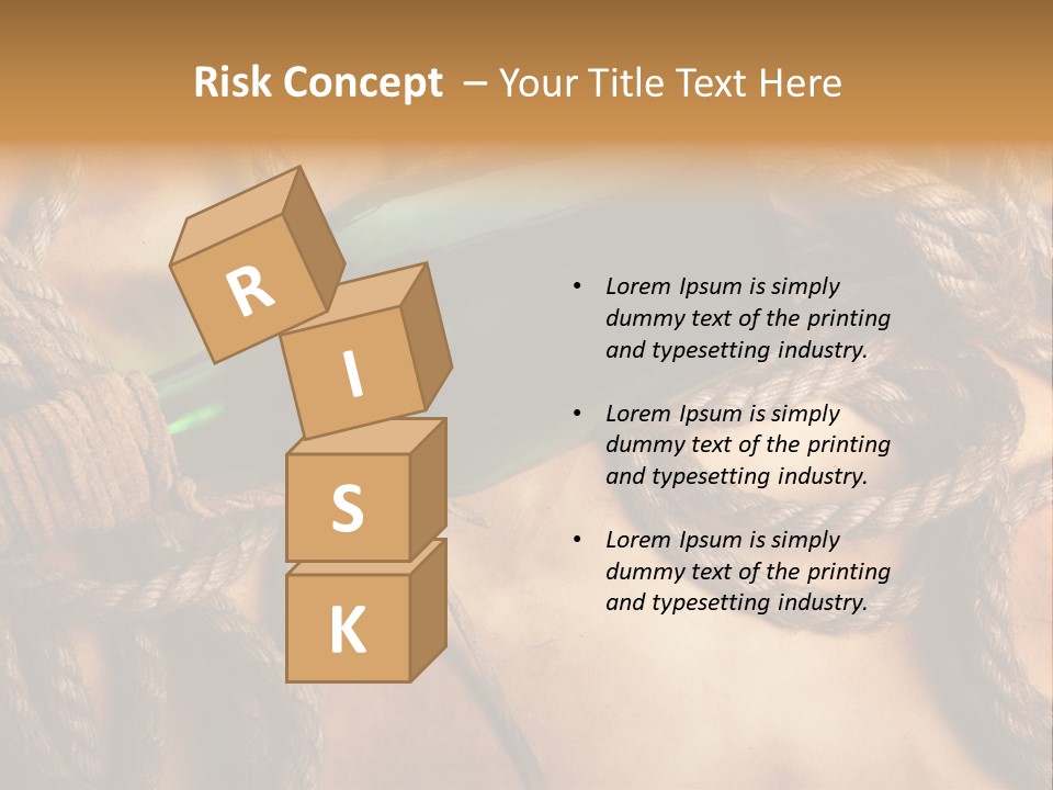 Wood Parchment Drink PowerPoint Template