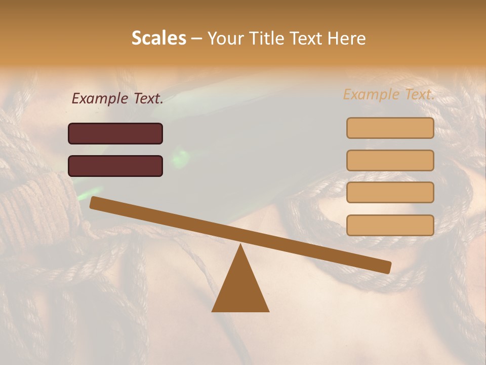 Wood Parchment Drink PowerPoint Template