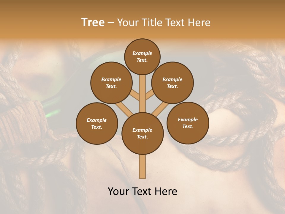 Wood Parchment Drink PowerPoint Template