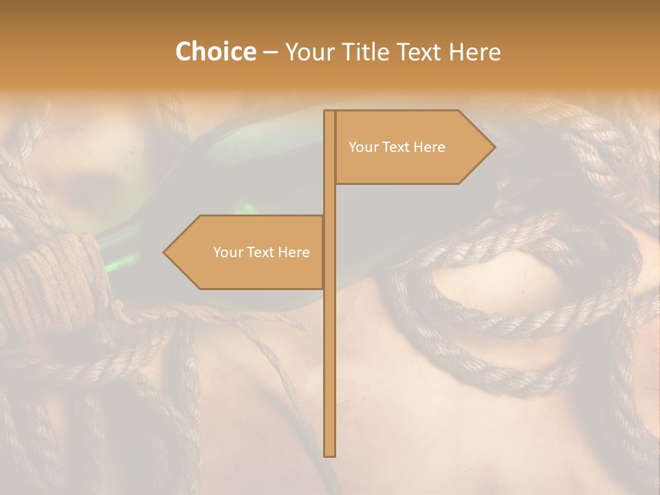 Wood Parchment Drink PowerPoint Template