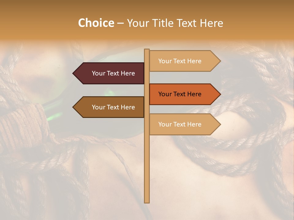 Wood Parchment Drink PowerPoint Template