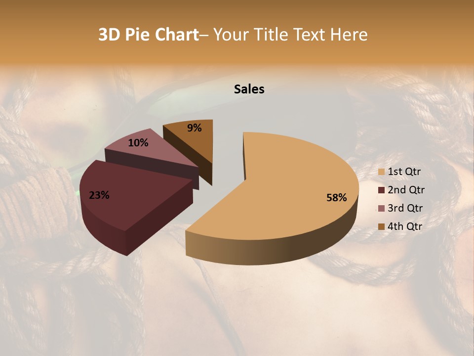 Wood Parchment Drink PowerPoint Template