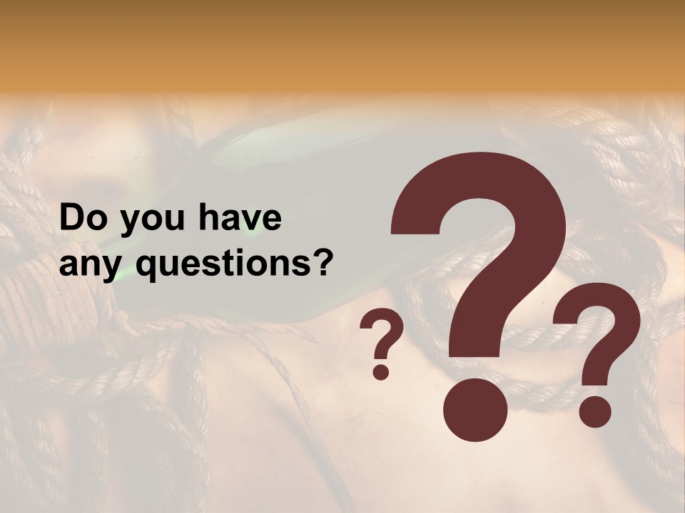 Wood Parchment Drink PowerPoint Template