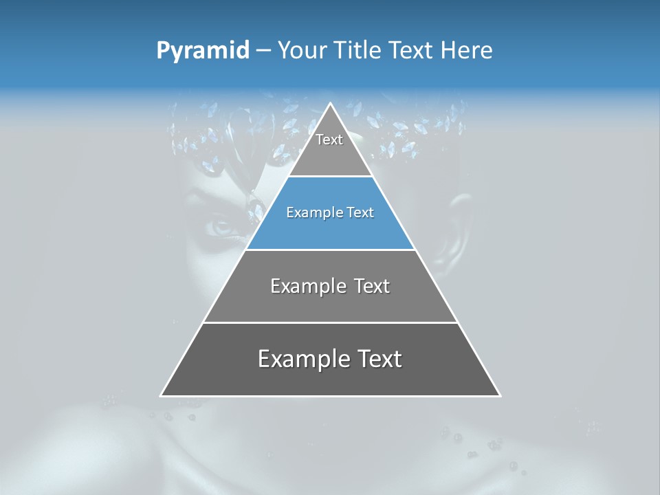 Make Up Human Portrait PowerPoint Template