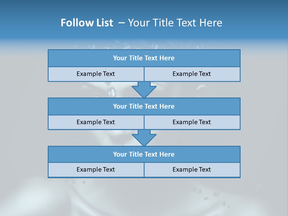 Make Up Human Portrait PowerPoint Template