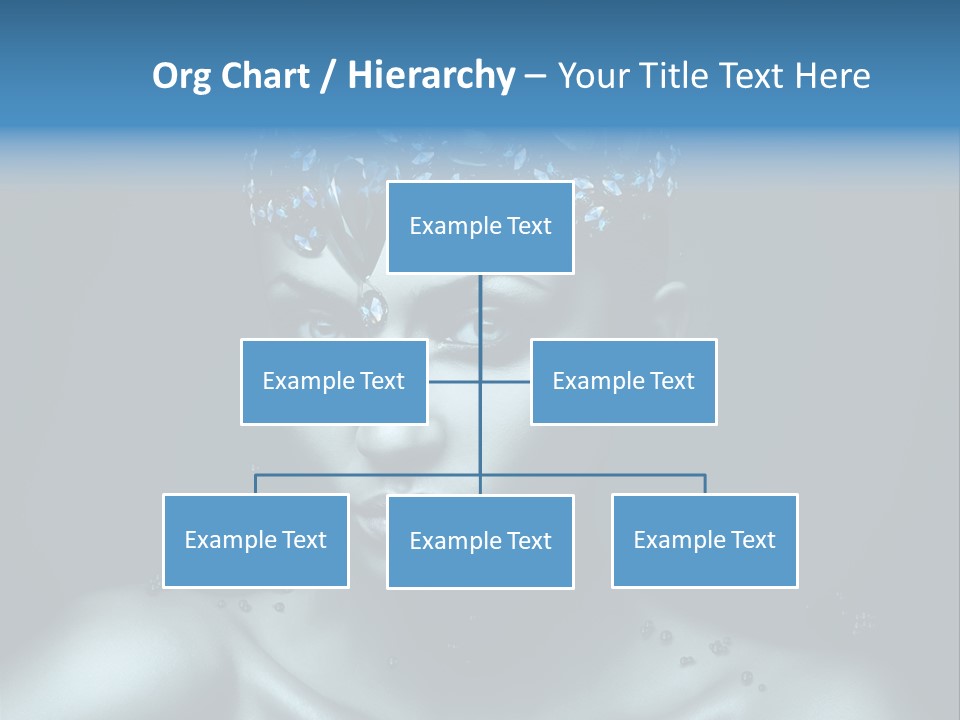 Make Up Human Portrait PowerPoint Template