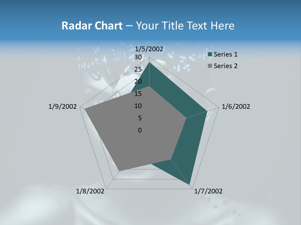Make Up Human Portrait PowerPoint Template
