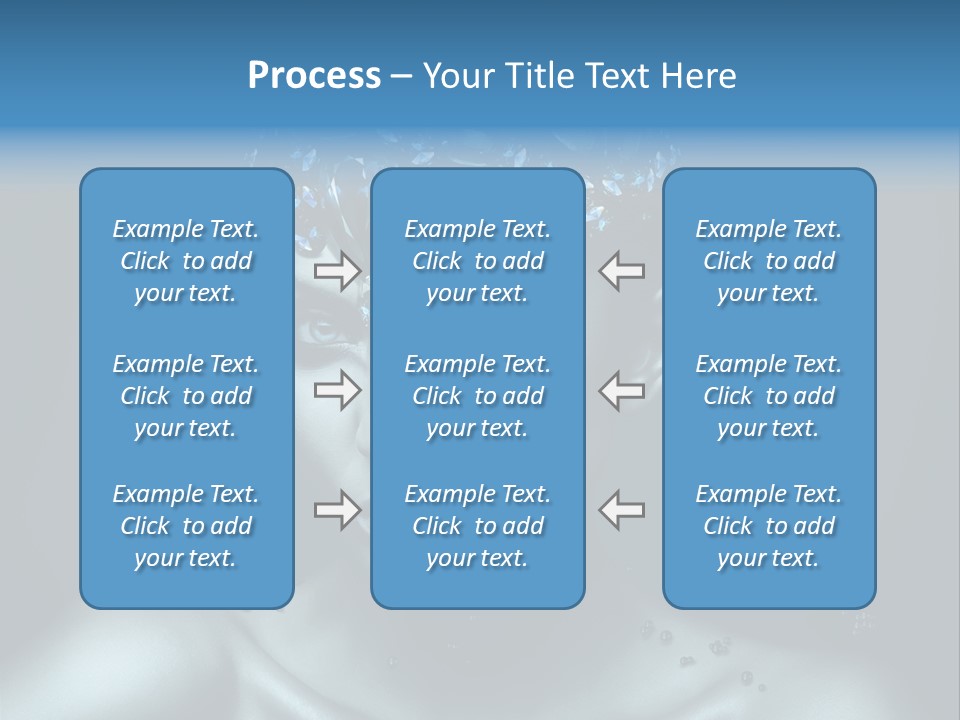 Make Up Human Portrait PowerPoint Template