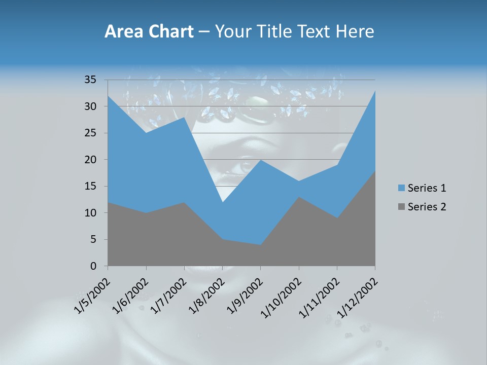 Make Up Human Portrait PowerPoint Template