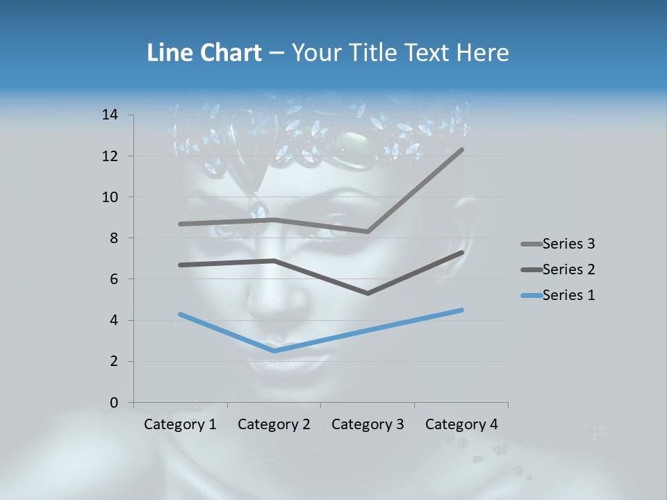 Make Up Human Portrait PowerPoint Template
