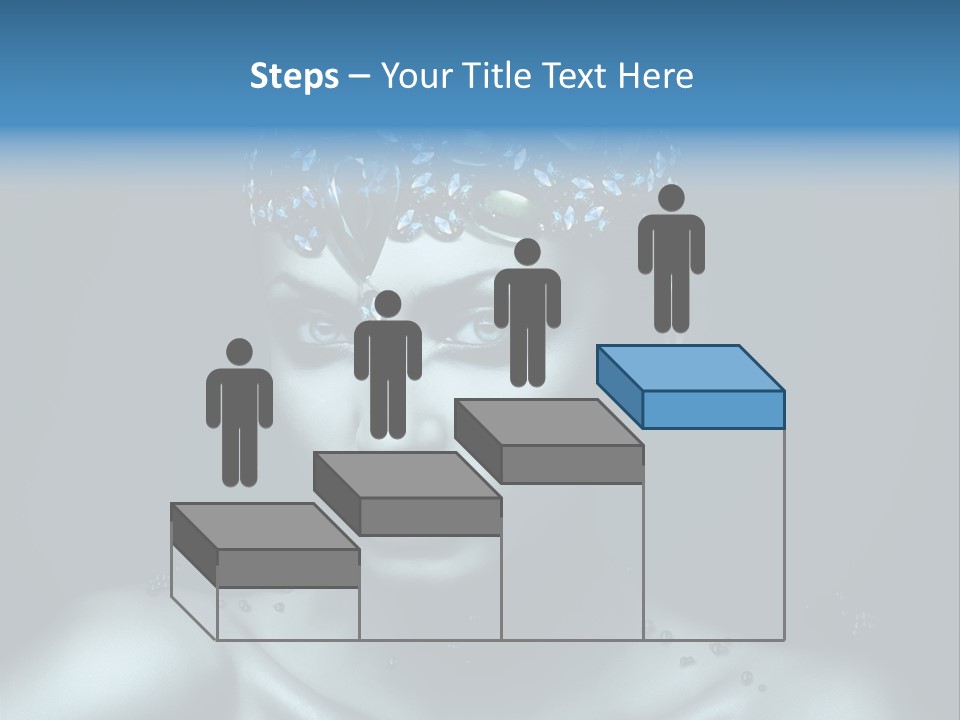 Make Up Human Portrait PowerPoint Template