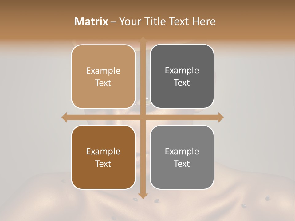 Shoulders Face Lips PowerPoint Template
