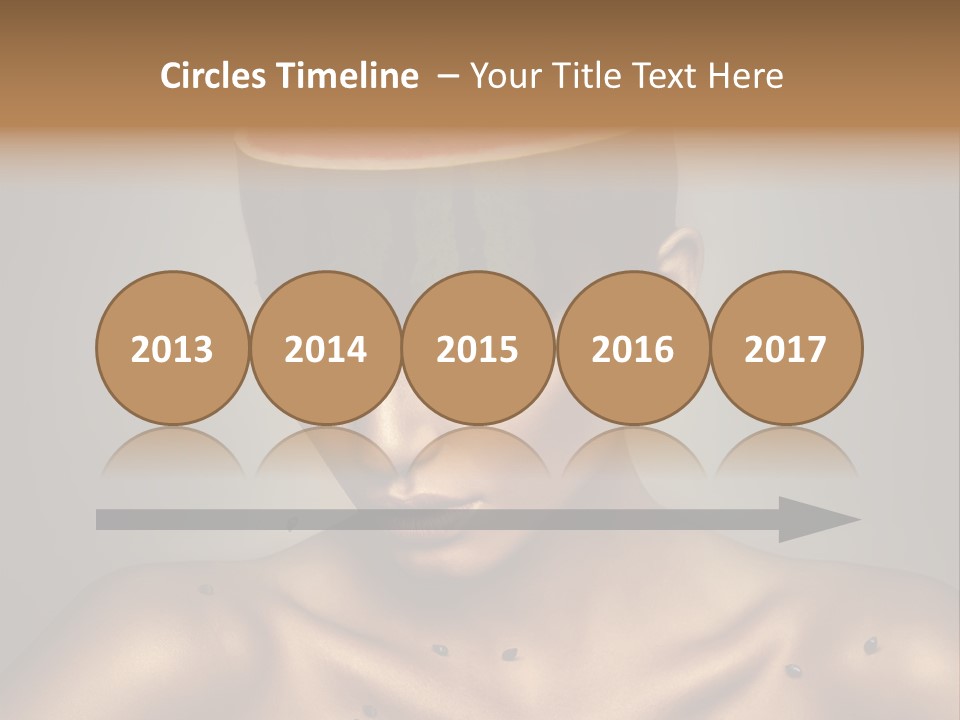 Shoulders Face Lips PowerPoint Template