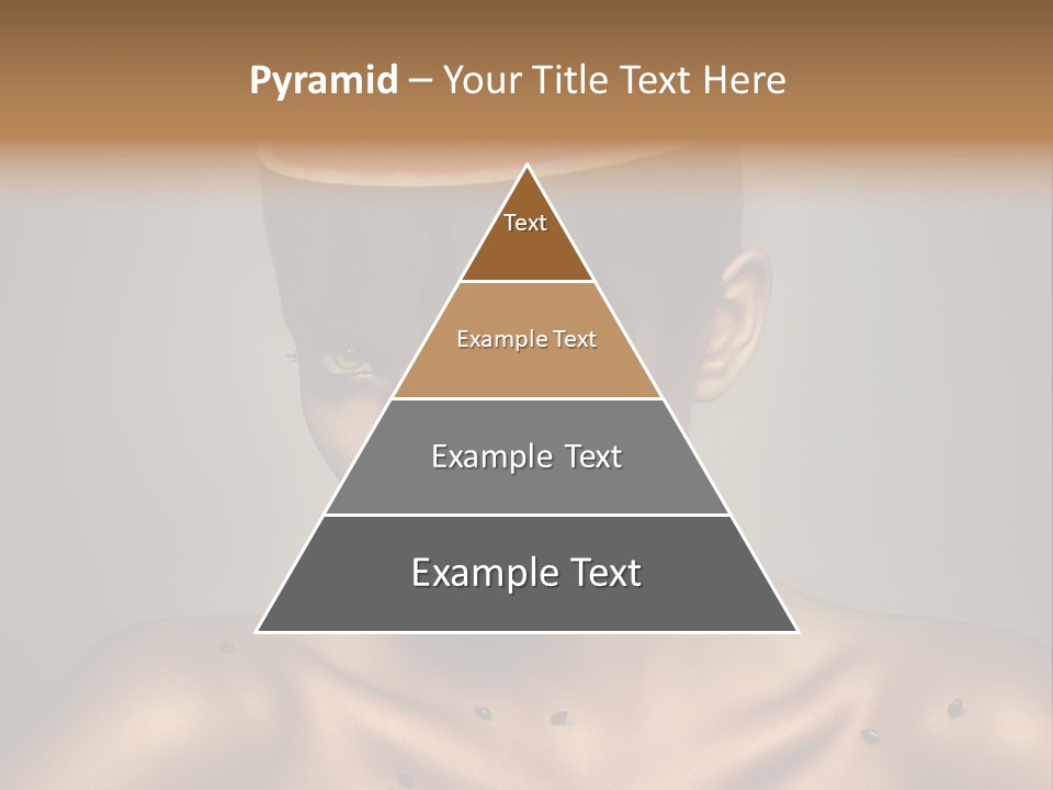 Shoulders Face Lips PowerPoint Template