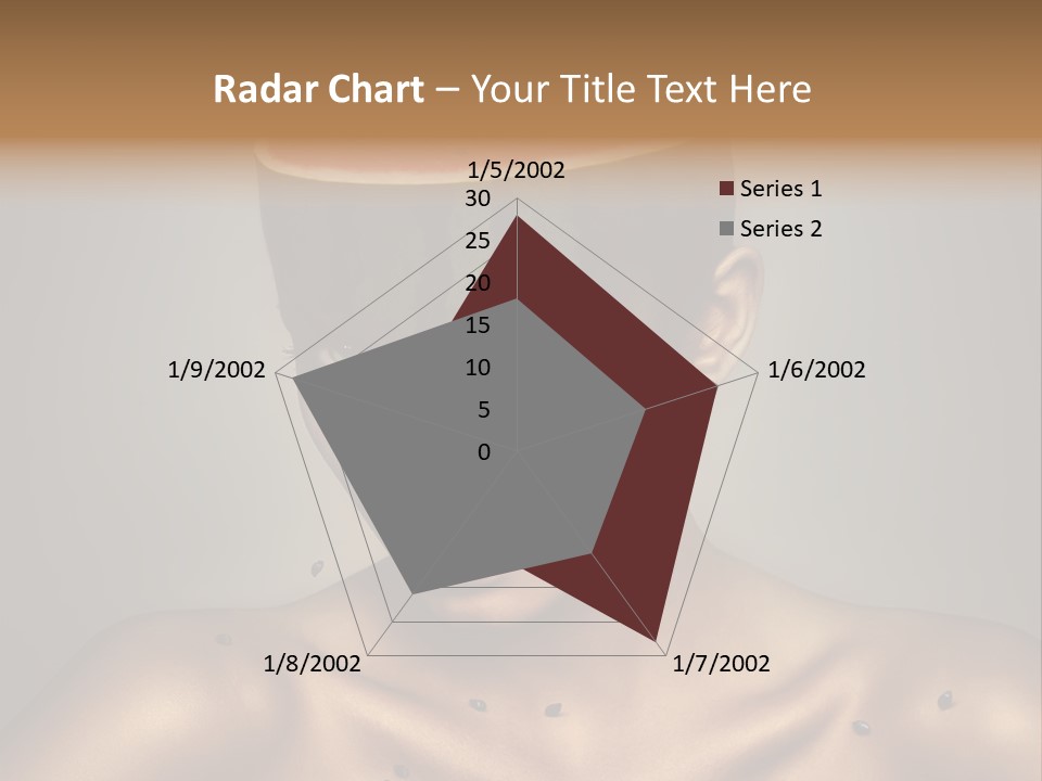 Shoulders Face Lips PowerPoint Template