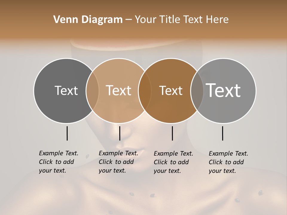 Shoulders Face Lips PowerPoint Template