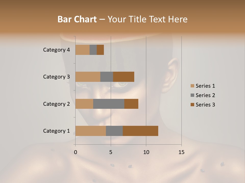 Shoulders Face Lips PowerPoint Template