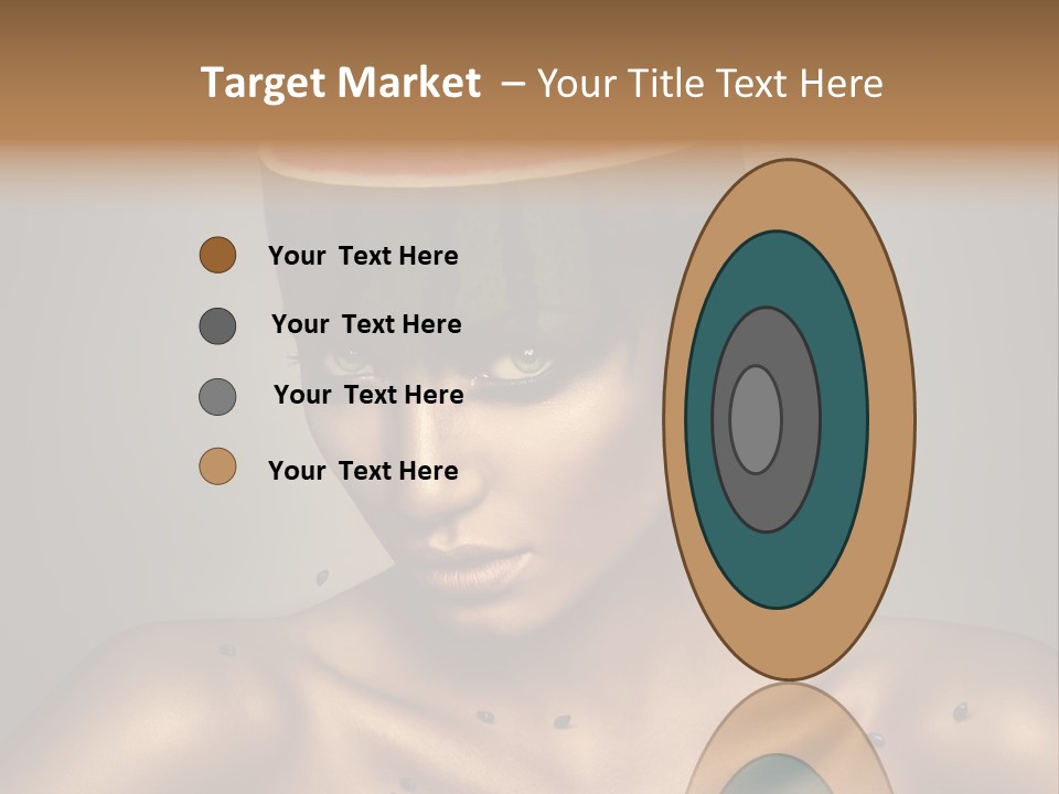 Shoulders Face Lips PowerPoint Template