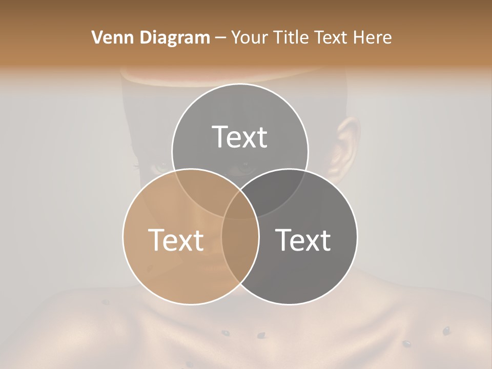 Shoulders Face Lips PowerPoint Template