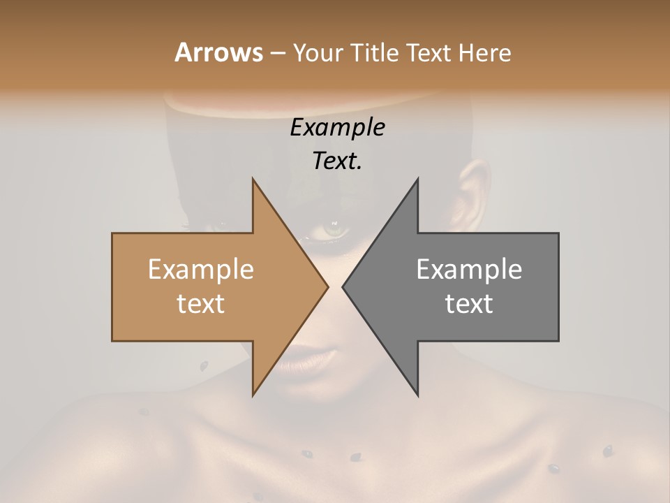 Shoulders Face Lips PowerPoint Template