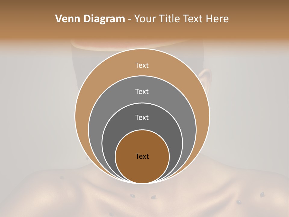 Shoulders Face Lips PowerPoint Template