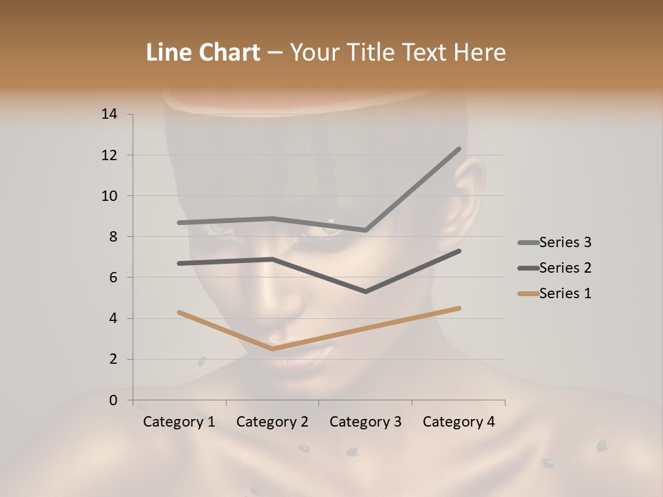 Shoulders Face Lips PowerPoint Template