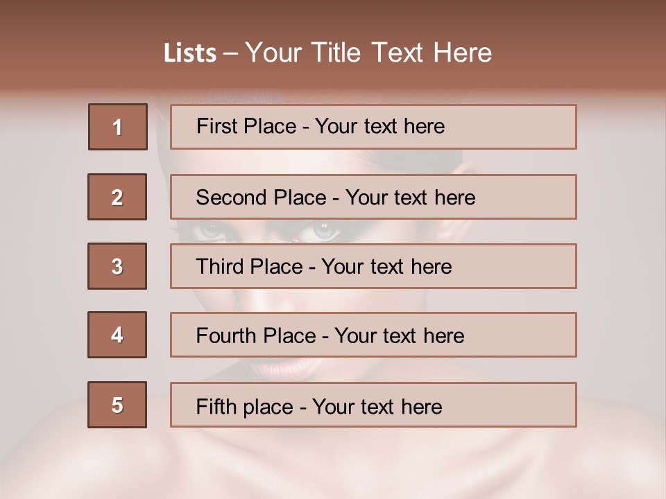 Style Person Cosmetics PowerPoint Template