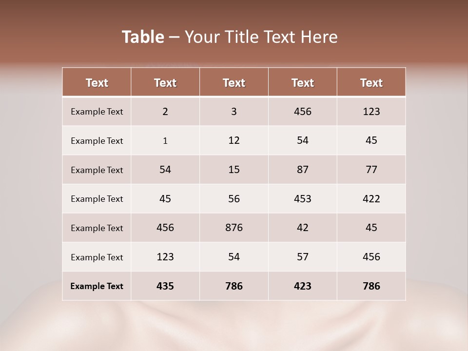 Style Person Cosmetics PowerPoint Template