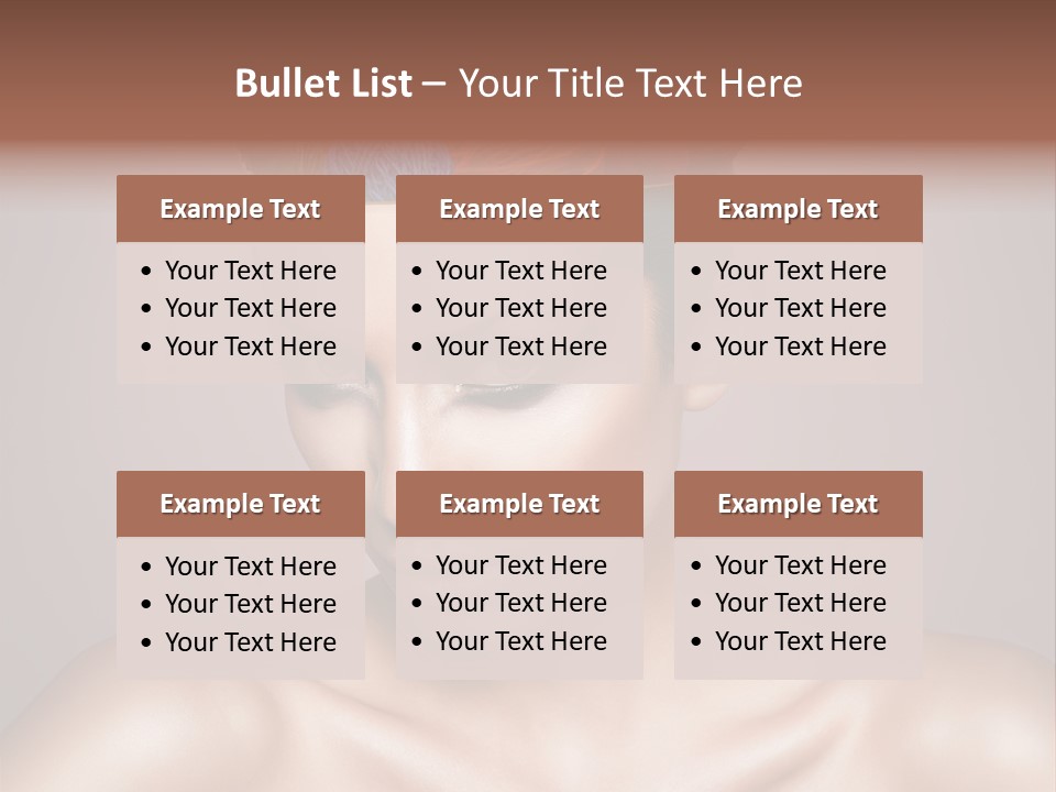 Style Person Cosmetics PowerPoint Template