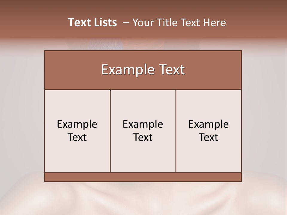 Style Person Cosmetics PowerPoint Template