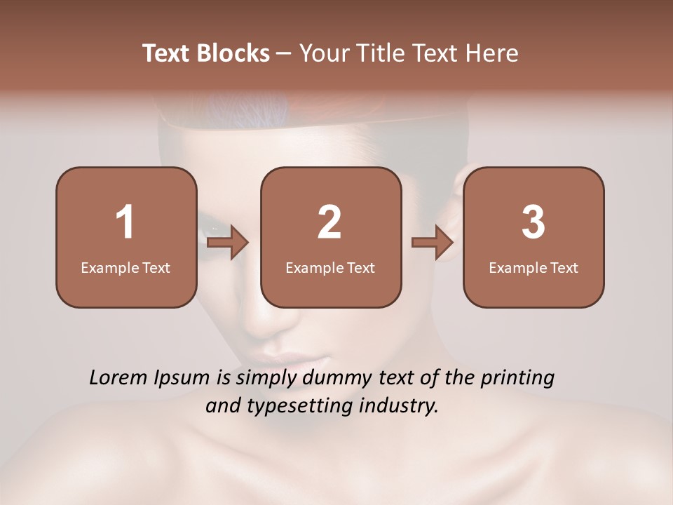 Style Person Cosmetics PowerPoint Template