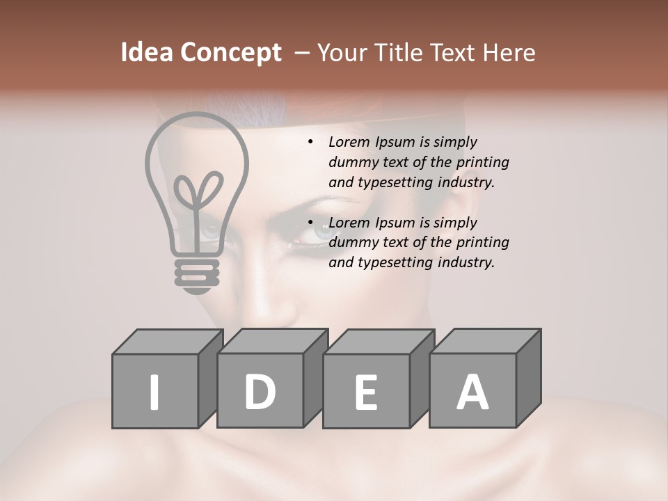 Style Person Cosmetics PowerPoint Template