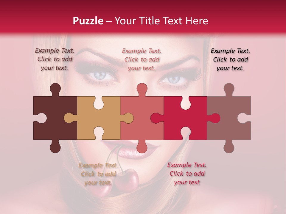 Eyes Freshness Mouth PowerPoint Template