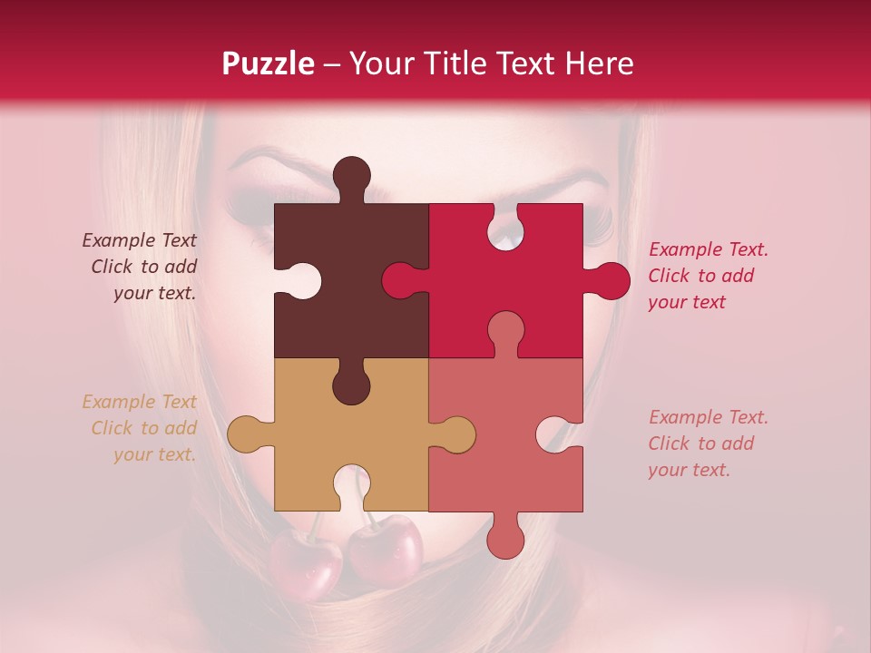 Eyes Freshness Mouth PowerPoint Template