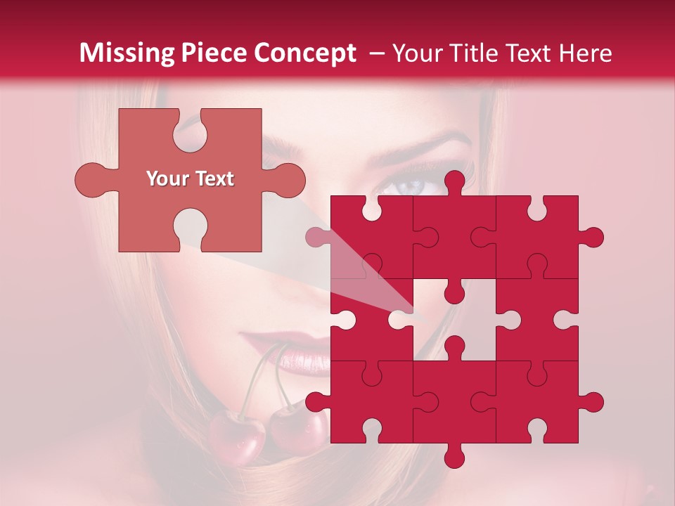 Eyes Freshness Mouth PowerPoint Template