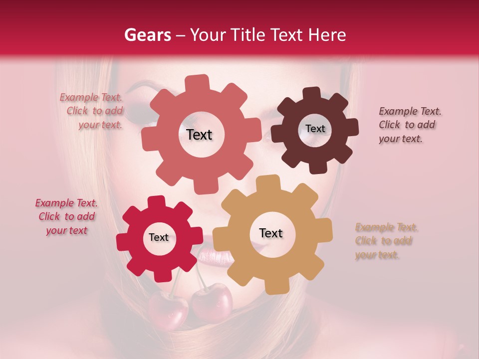 Eyes Freshness Mouth PowerPoint Template