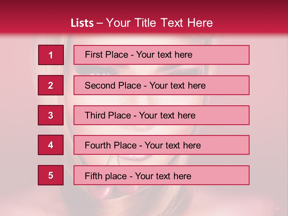 Eyes Freshness Mouth PowerPoint Template