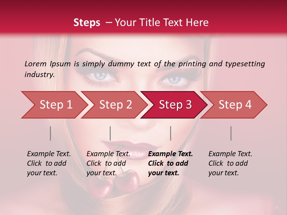 Eyes Freshness Mouth PowerPoint Template