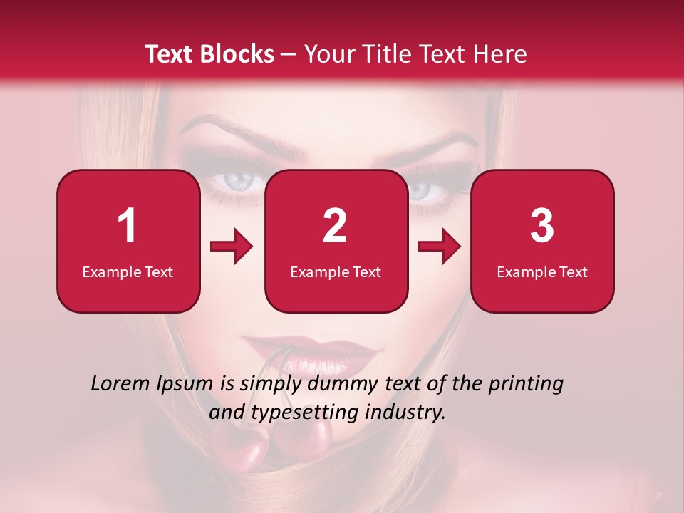 Eyes Freshness Mouth PowerPoint Template